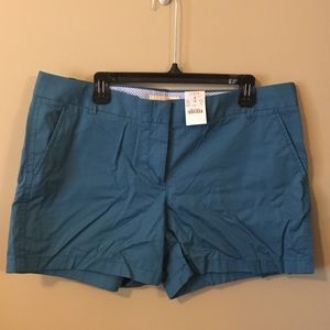 J Crew Shorts Teal (NWT) size 16